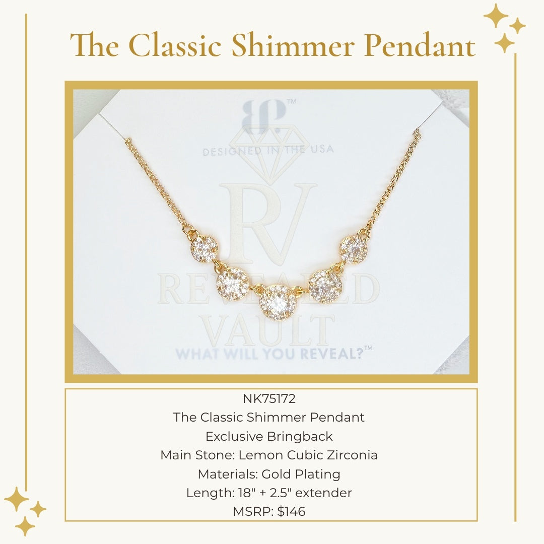 The Classic Shimmer Pendant - OG