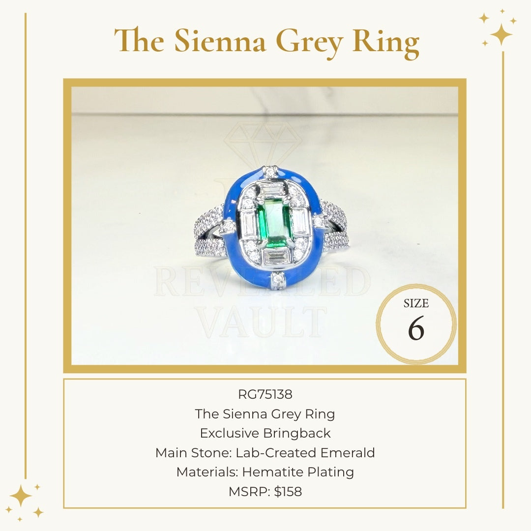 The Sienna Grey Ring - Size 6 - OG
