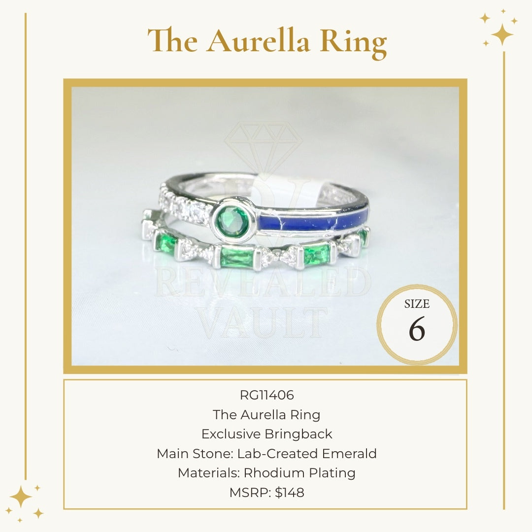 The Aurella Ring - Size 6 - OG