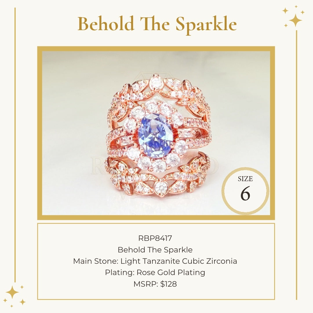 Behold The Sparkle - Size 6 - December Birthday 2024