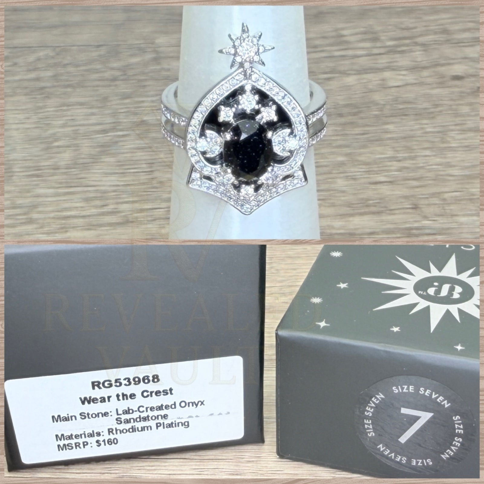 Wear The Crest - Size 7 - Obsidia