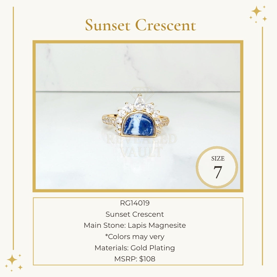 Sunset Crescent- Size 7 - OG