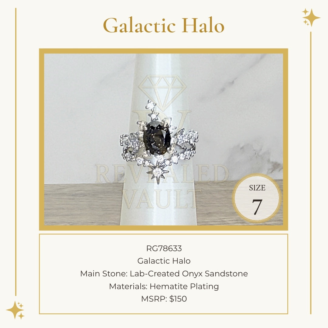 Galactic Halo - Size 7 - Obsidia