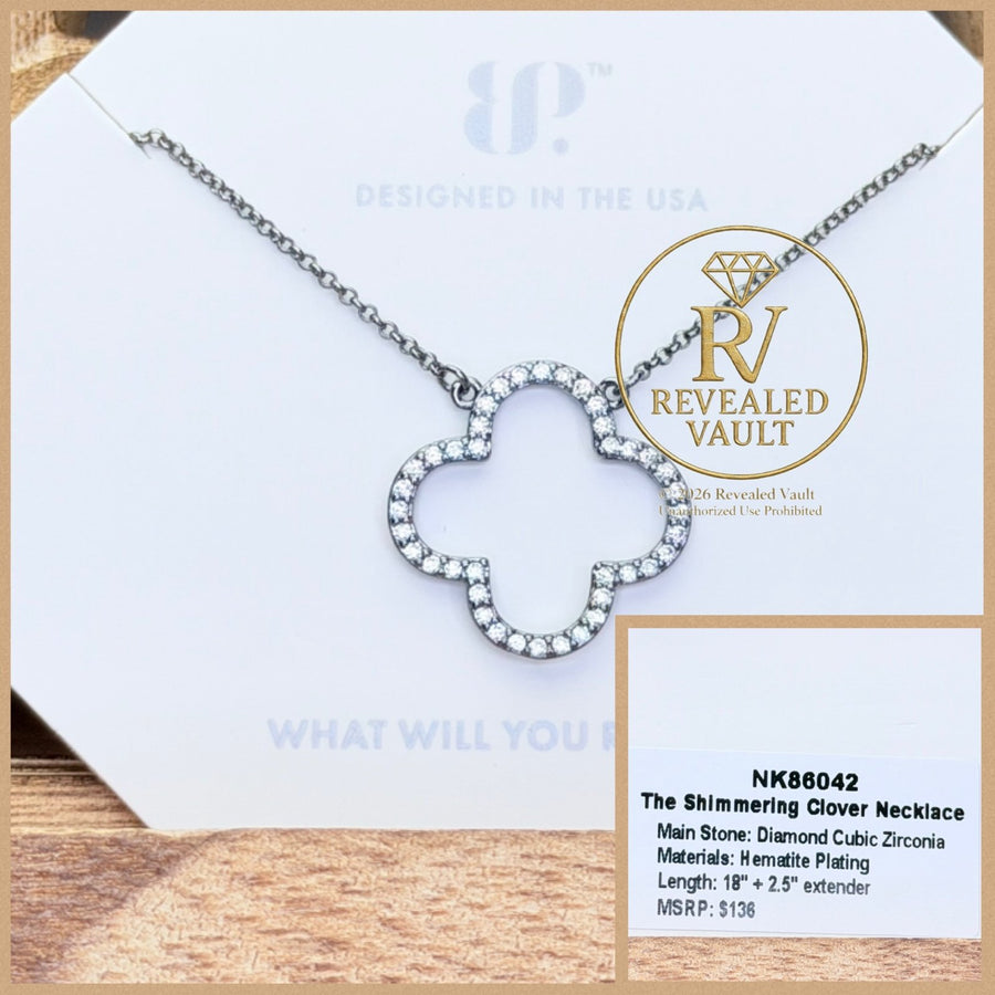 The Shimmering Clover Necklace -  OG