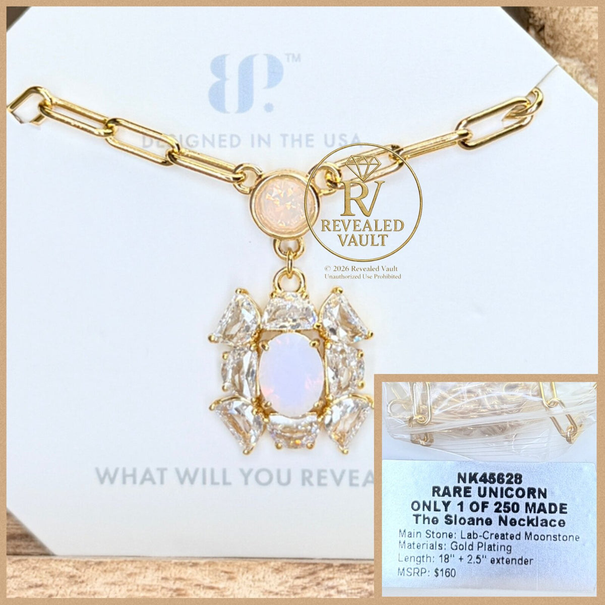 The Sloane Necklace Rare Unicorn - OG
