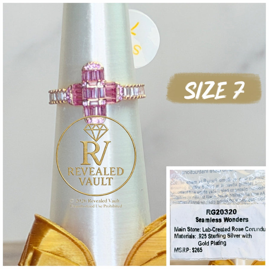 Seamless Wonders - Size 7 - Sterling Club Vermeil