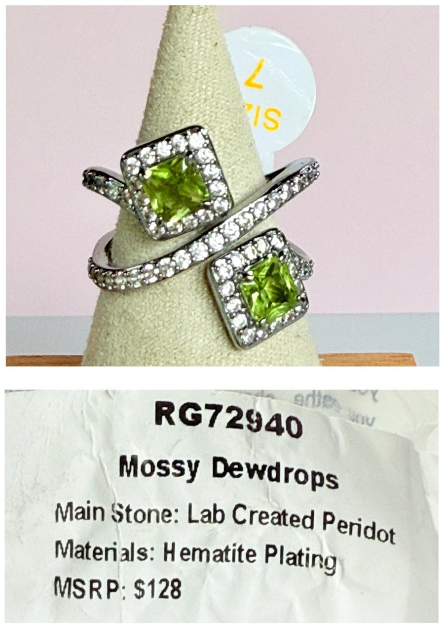 Mossy Dewdrops - Size 7 - August Birthday 2025