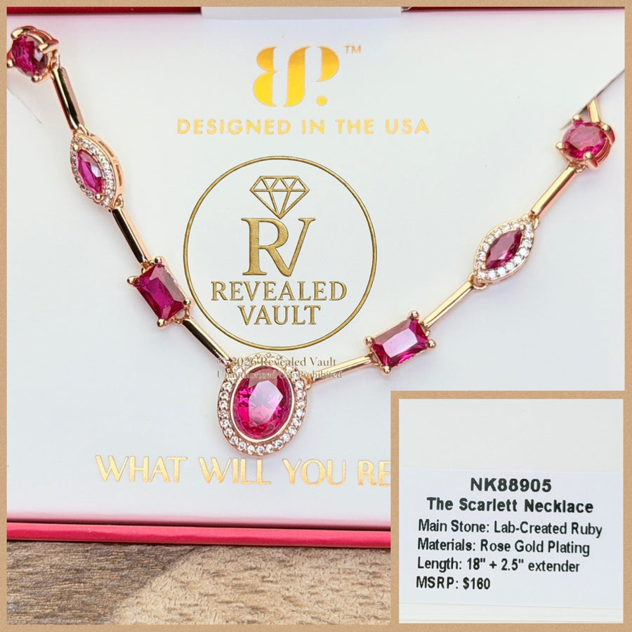 The Scarlett Necklace - July Birthday 2026