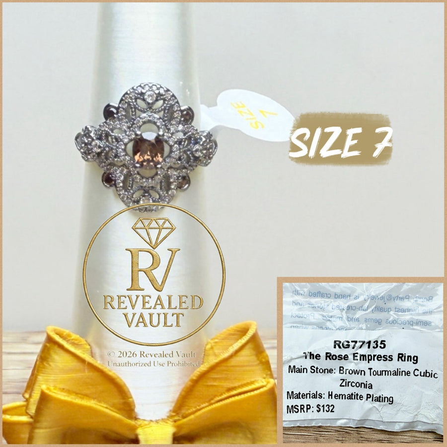 The Rose Empress Ring - Size 7 - OG