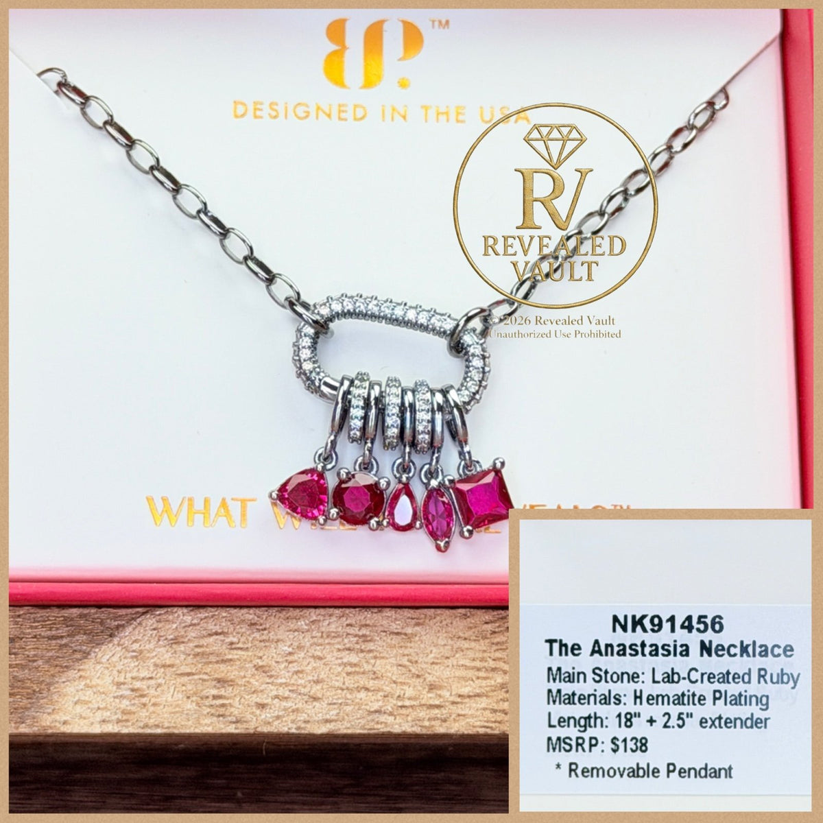 The Anastasia Necklace - July Birthday 2026