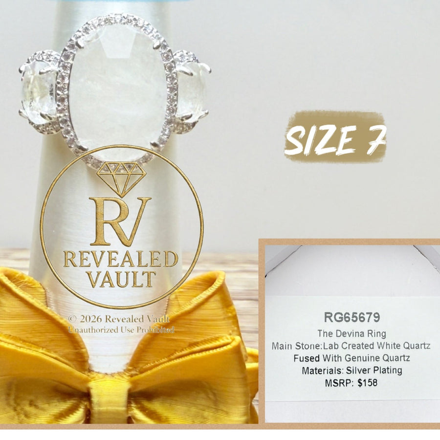 The Devina Ring - Size 7 - Resort Wear