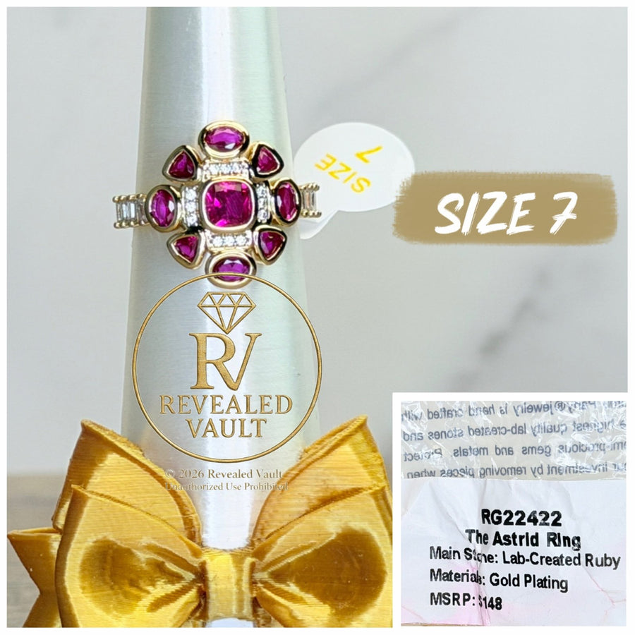 The Astrid Ring - Size 7 - July Birthday 2026