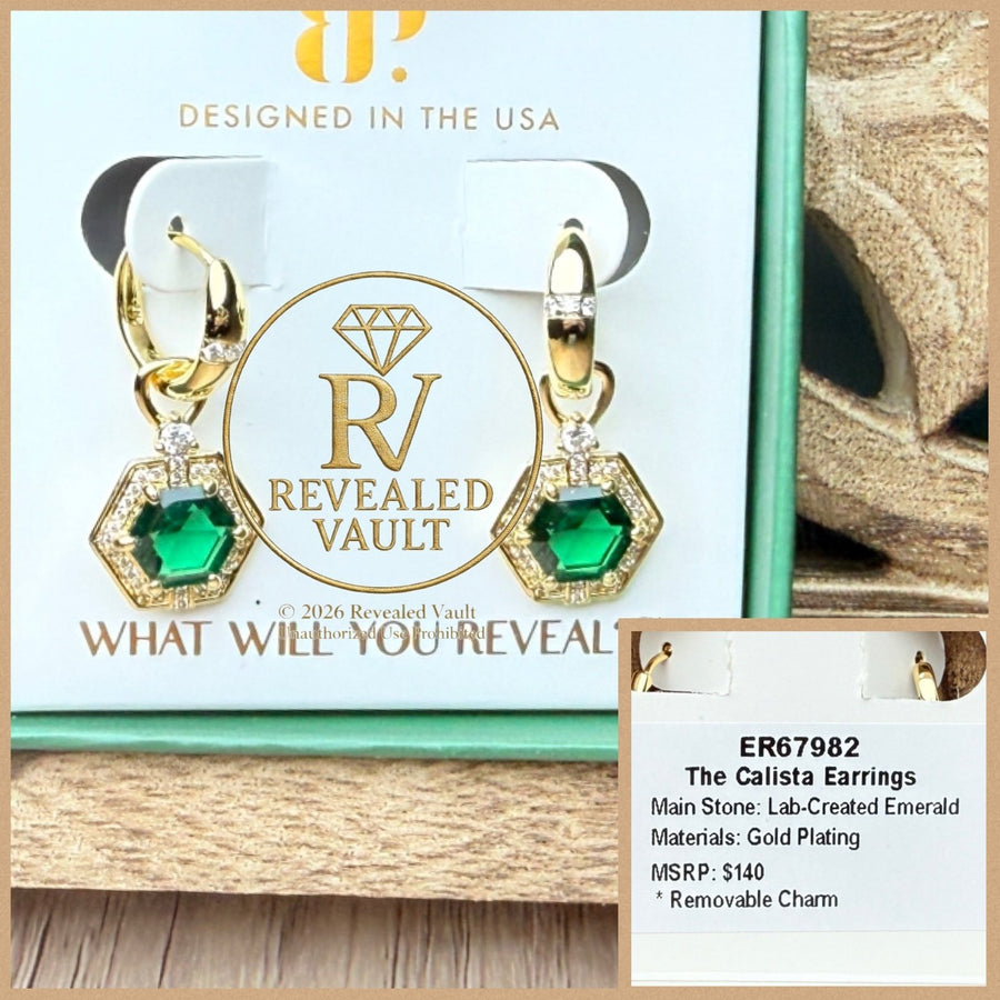 The Calista Earrings - May Birthday 2026