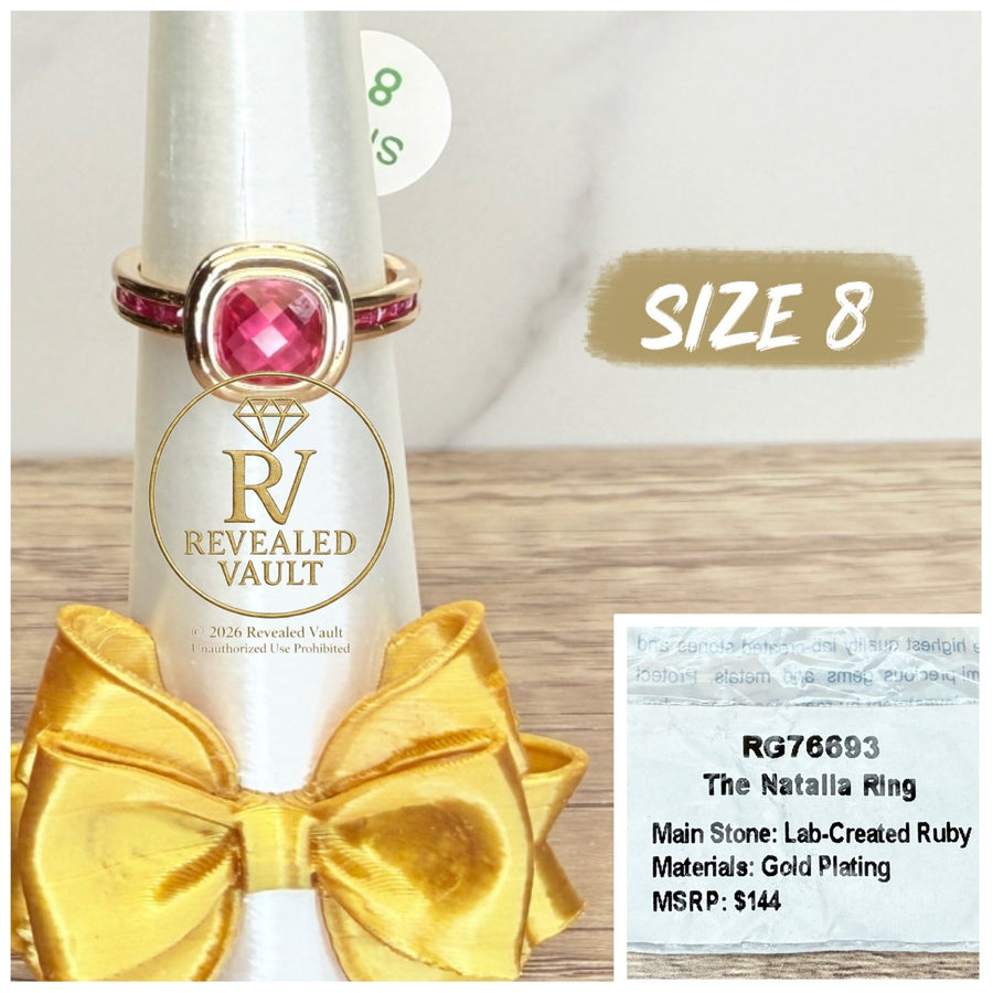 The Natalia Ring - Size 8 - July Birthday 2026