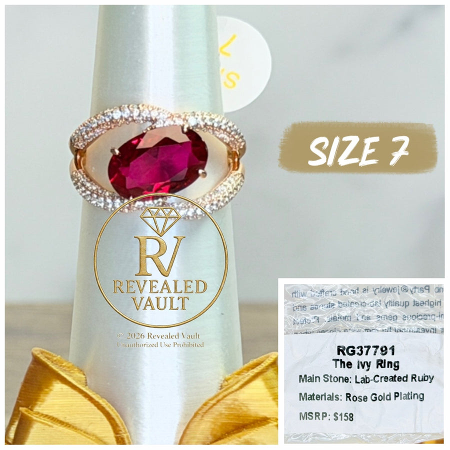 The Ivy Ring -Size 7 - July Birthday 2026