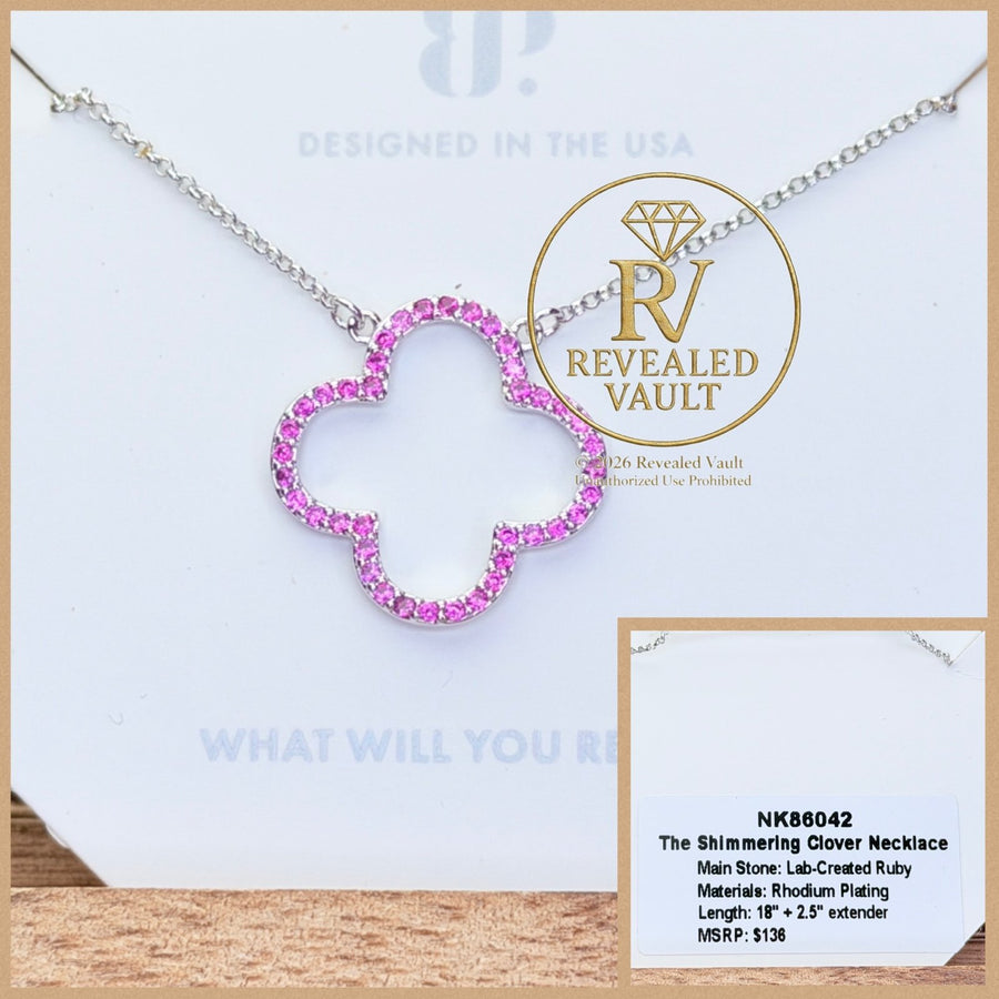 The Shimmering Clover Necklace - OG
