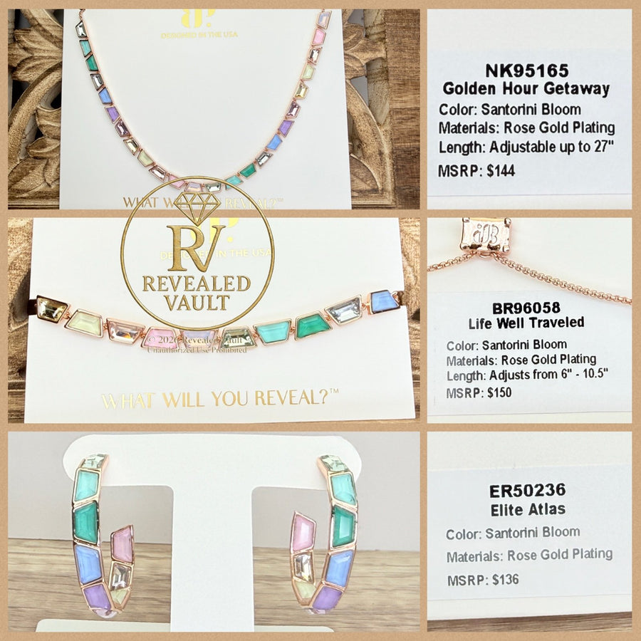 Santorini Bloom Set - Jewel Candy Destinations 2026