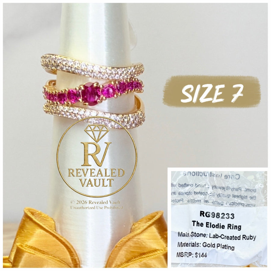 The Elodie Ring - Size 7 - July Birthday 2026