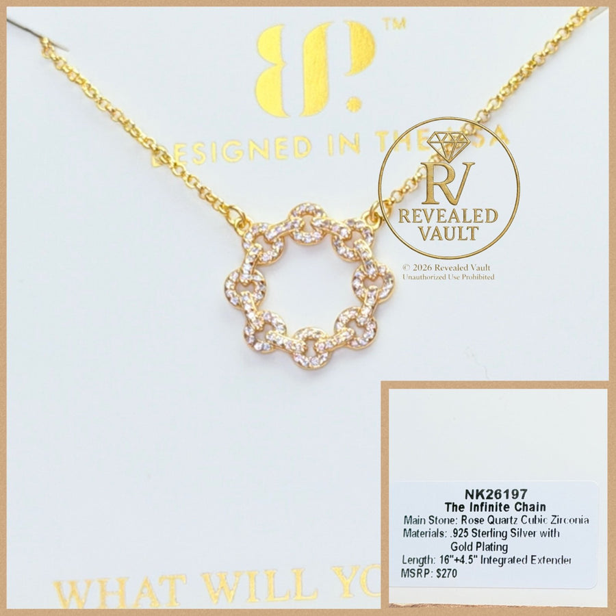 The Infinite Chain - Sterling Club Vermeil