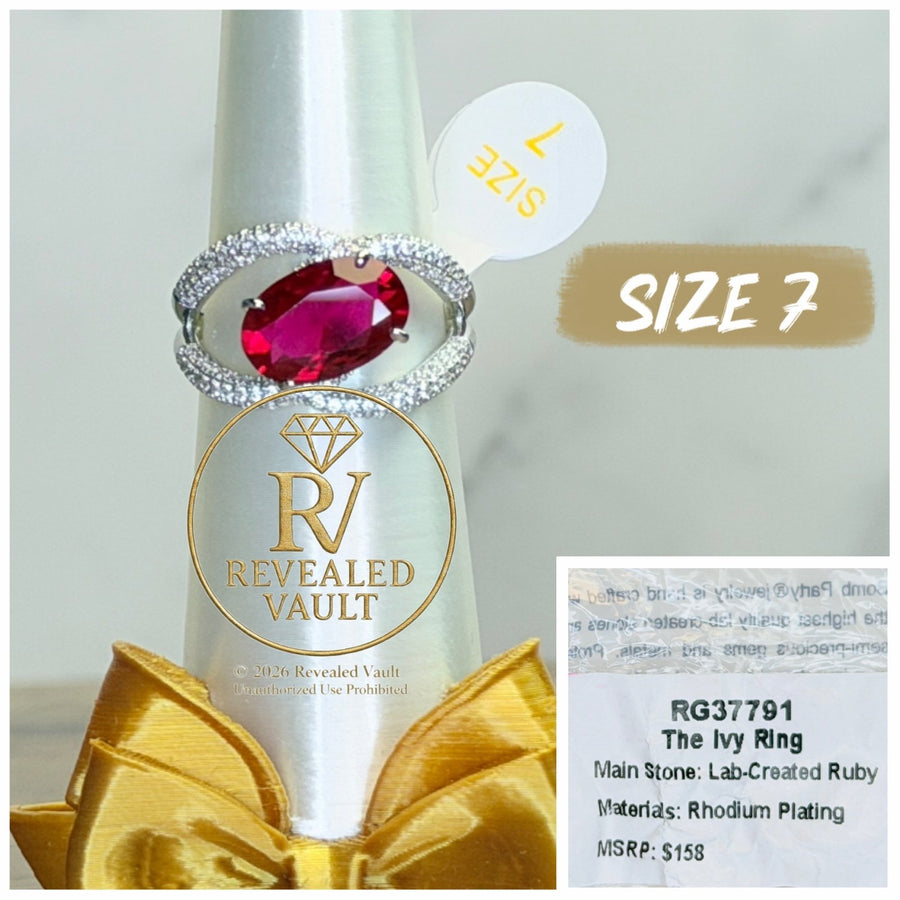 The Ivy Ring - Size 7 - July Birthday 2026