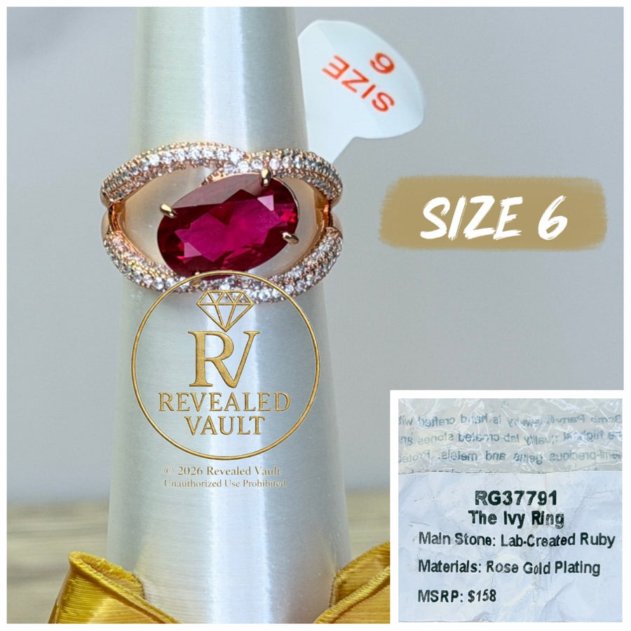 The Ivy Ring . Size 6 - July Birthday 2026