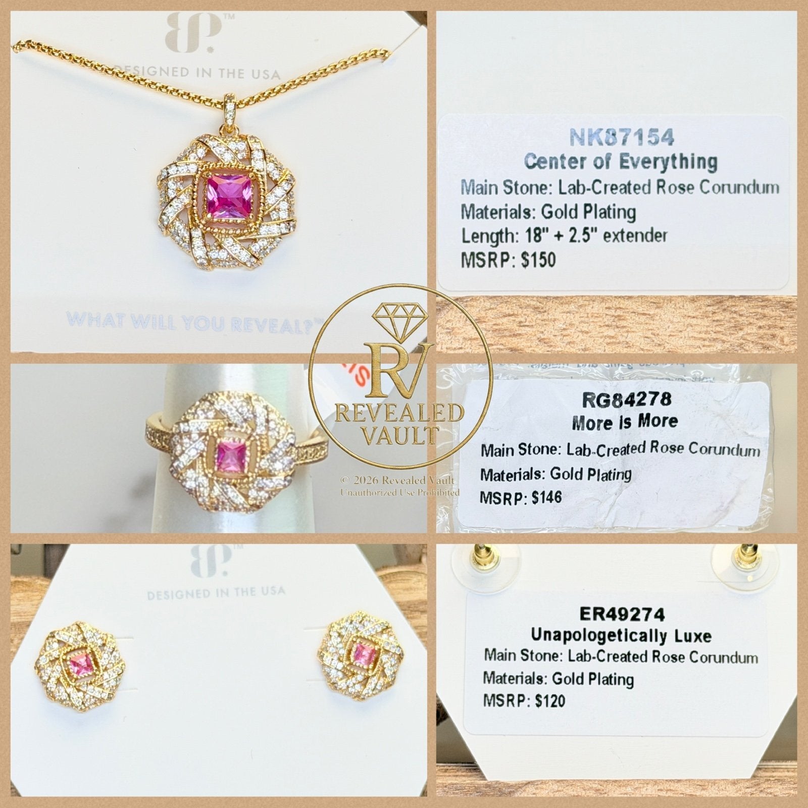 Center of Everything & Unapologetically Luxe & More is More - OG