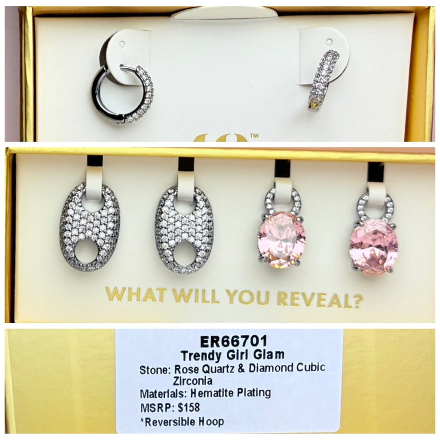 Trendy Girl Glam - Charming Hoops