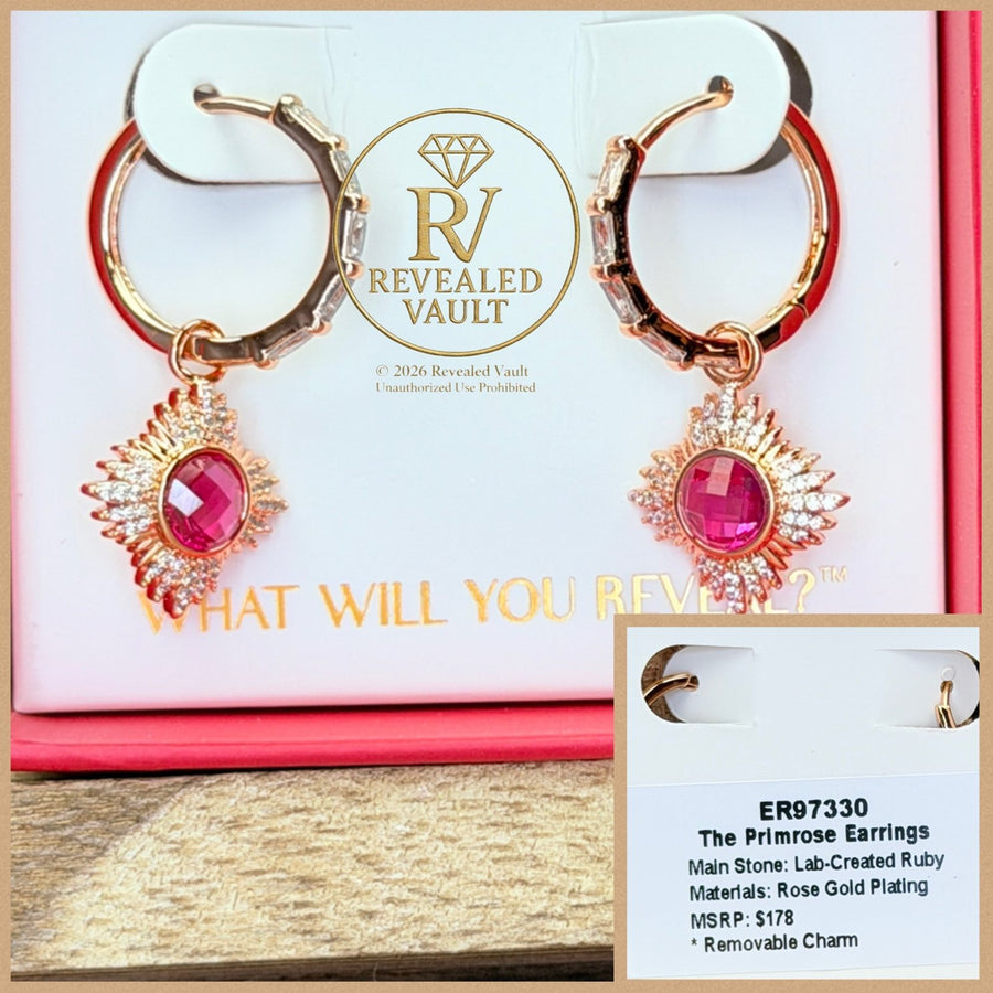 The Primrose Earrings - July Birthday 2026