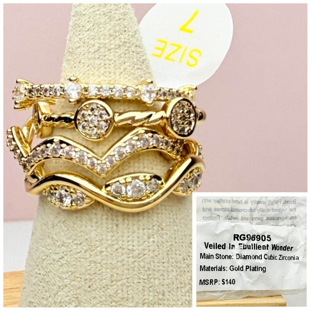 Veiled In Ebullient Wonder - Size 7 - Delicates