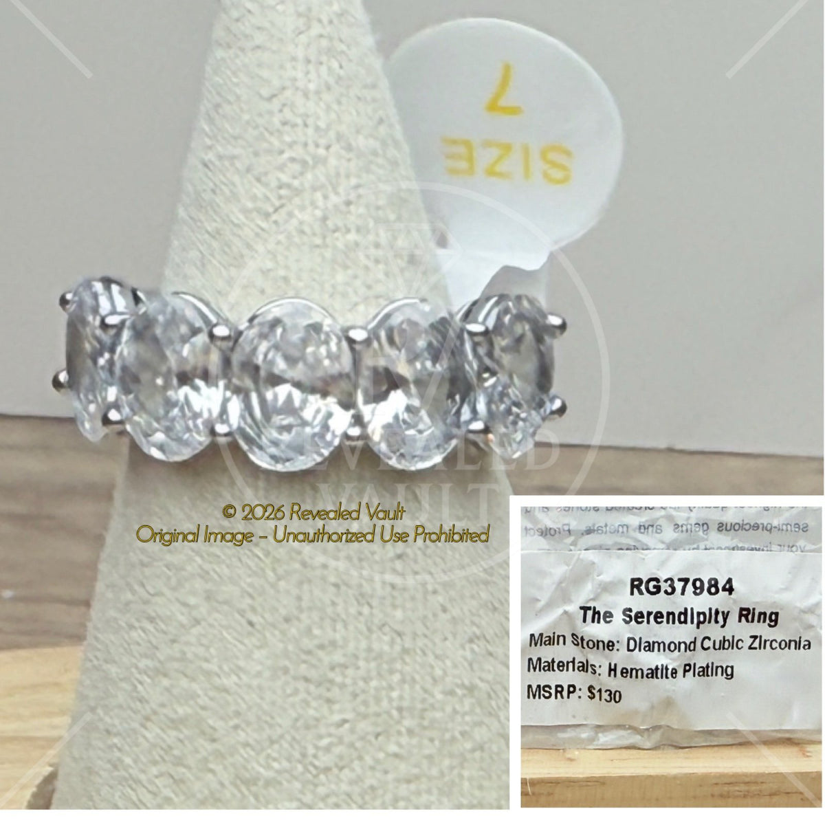The Serendipity Ring - Size 7 - OG