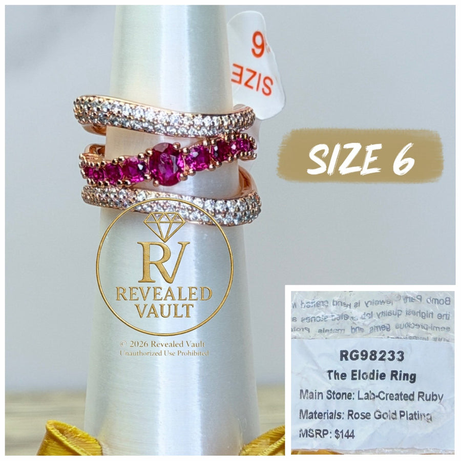 The Elodie Ring - Size 6 - July Birthday 2026