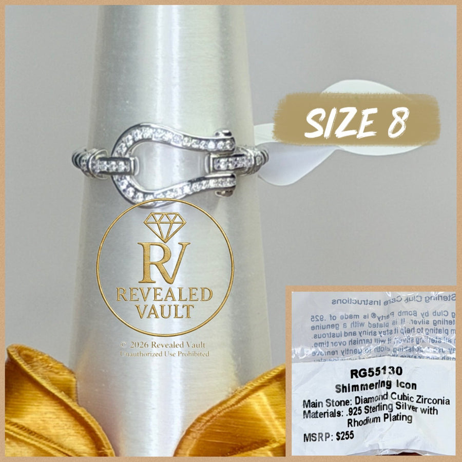 Shimmering Icon - Size 8 - Sterling Club