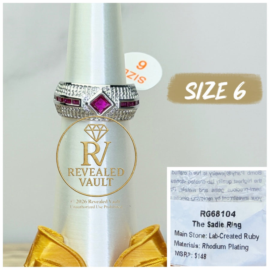 The Sadie Ring - Size 6 - July Birthday 2026