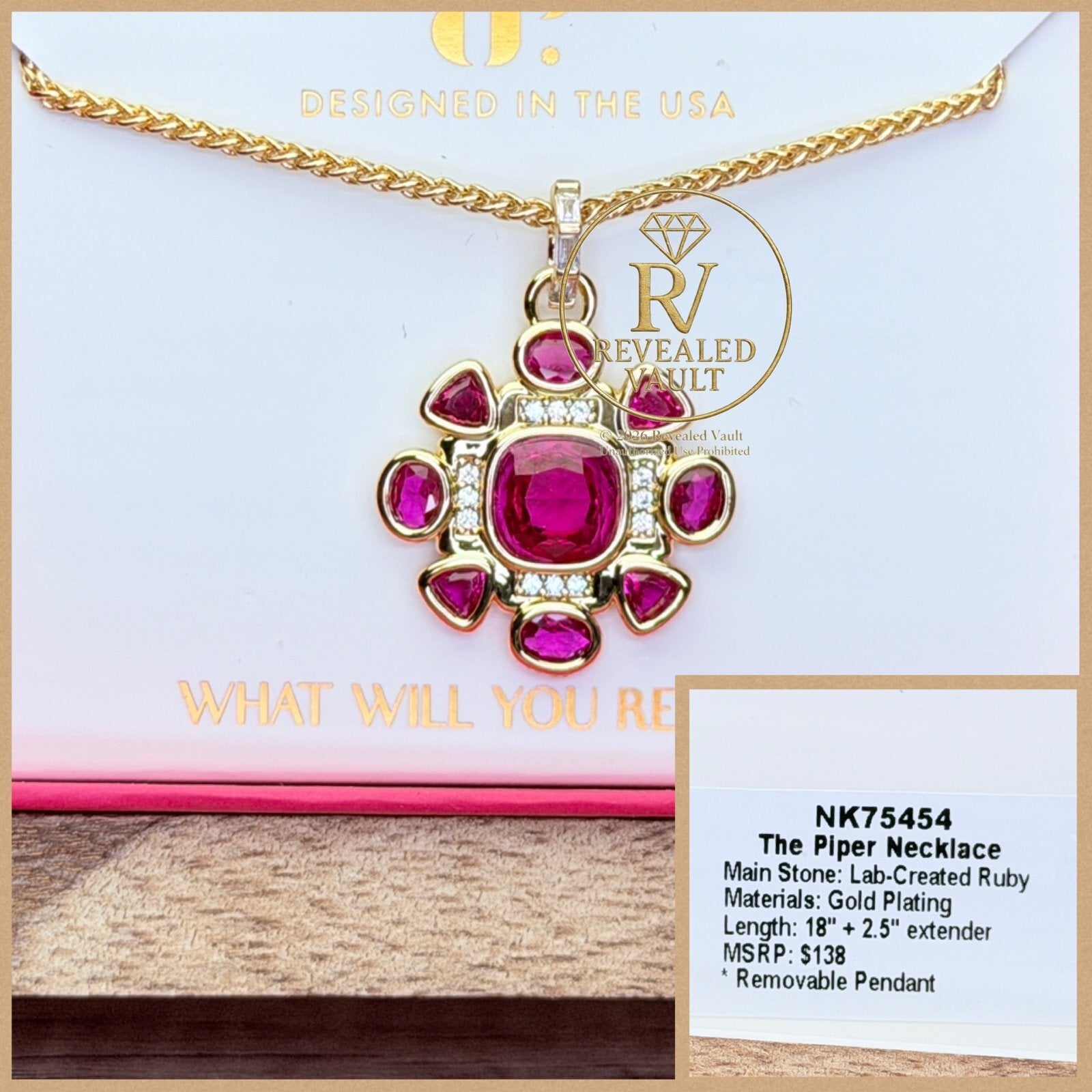 The Piper Necklace - July Birthday 2026