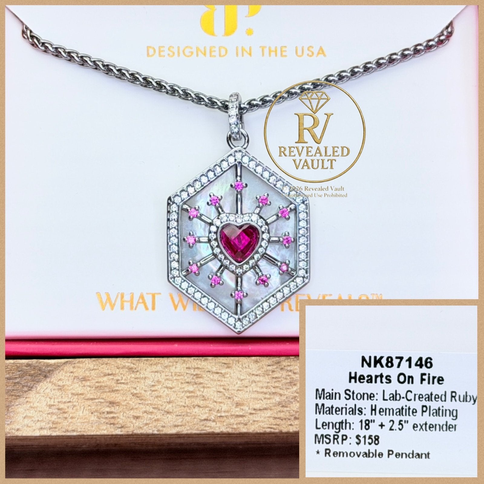 Hearts On Fire - July Birthday 2026