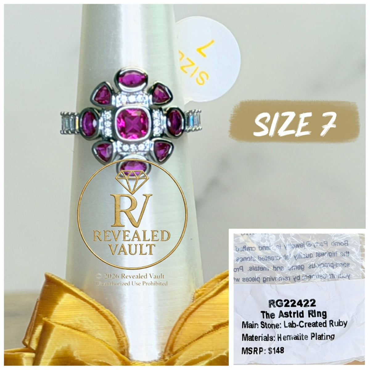 The Astrid Ring - Size 7 - July Birthday 2026