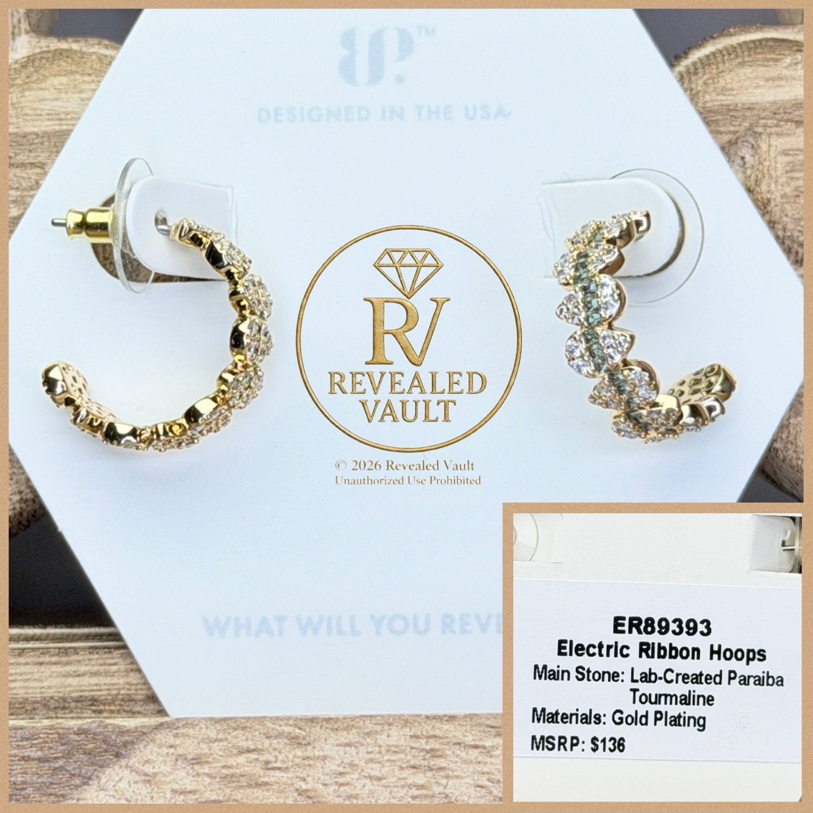 Electric Ribbon Hoops - OG