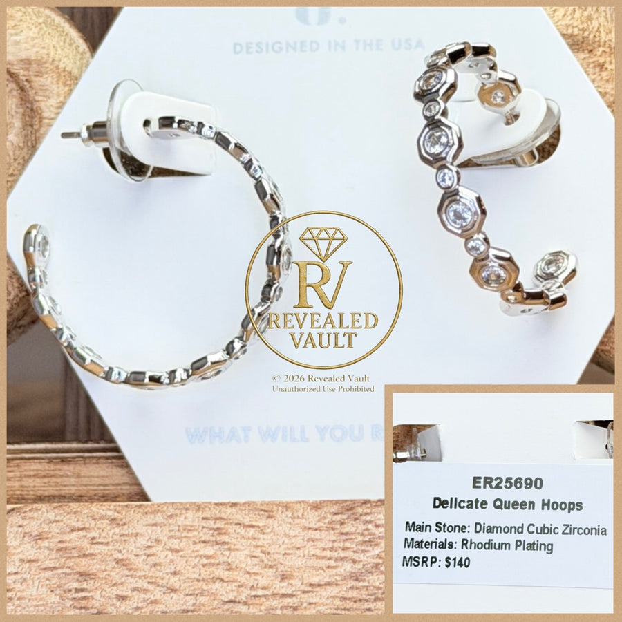 Delicate Queen Hoops - OG