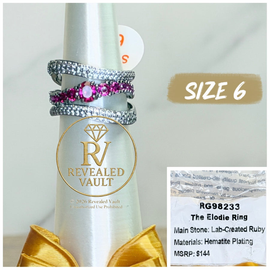 The Elodie Ring - Size 6 - July Birthday 2026