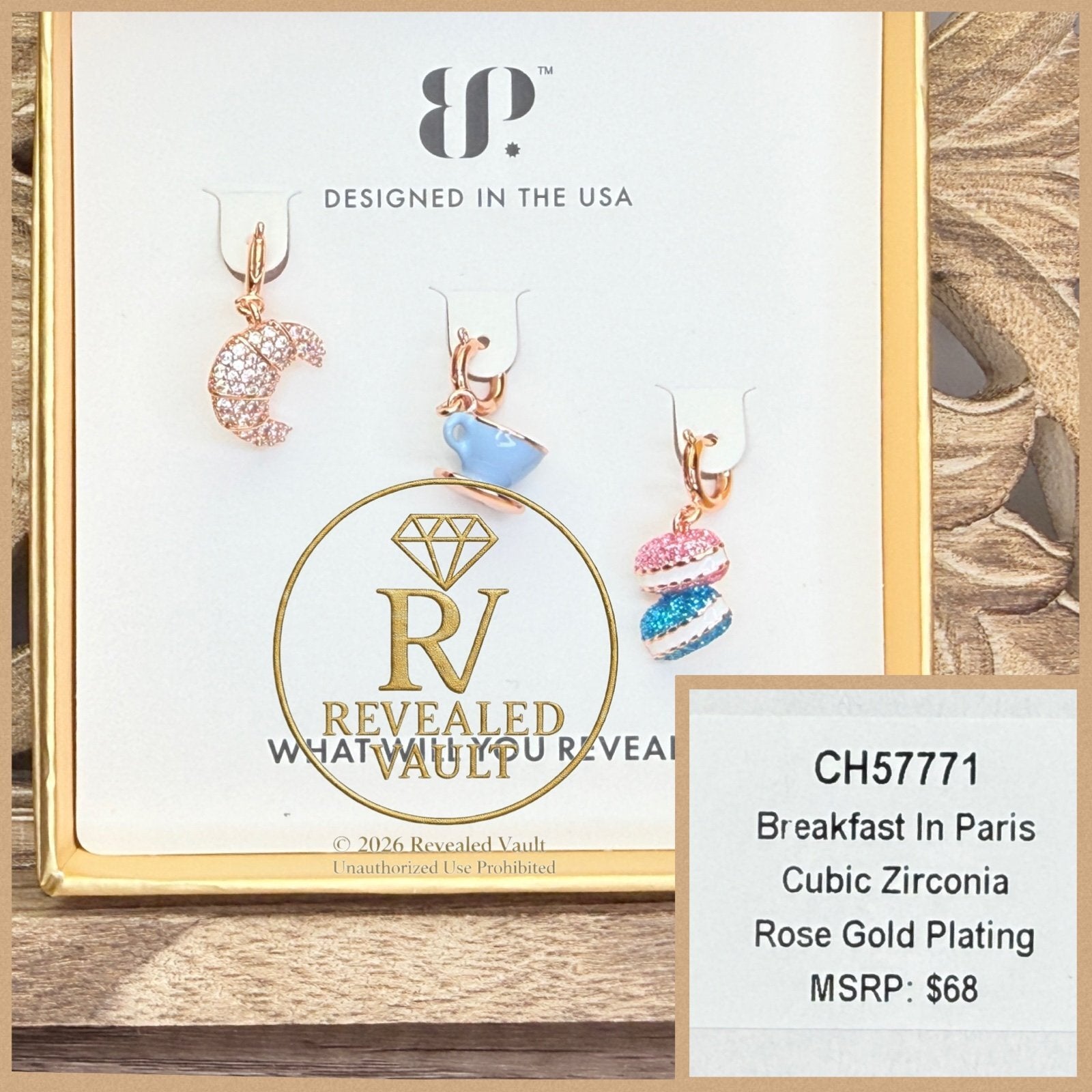 Breakfast In Paris - Gem Society Charms Summer 2026
