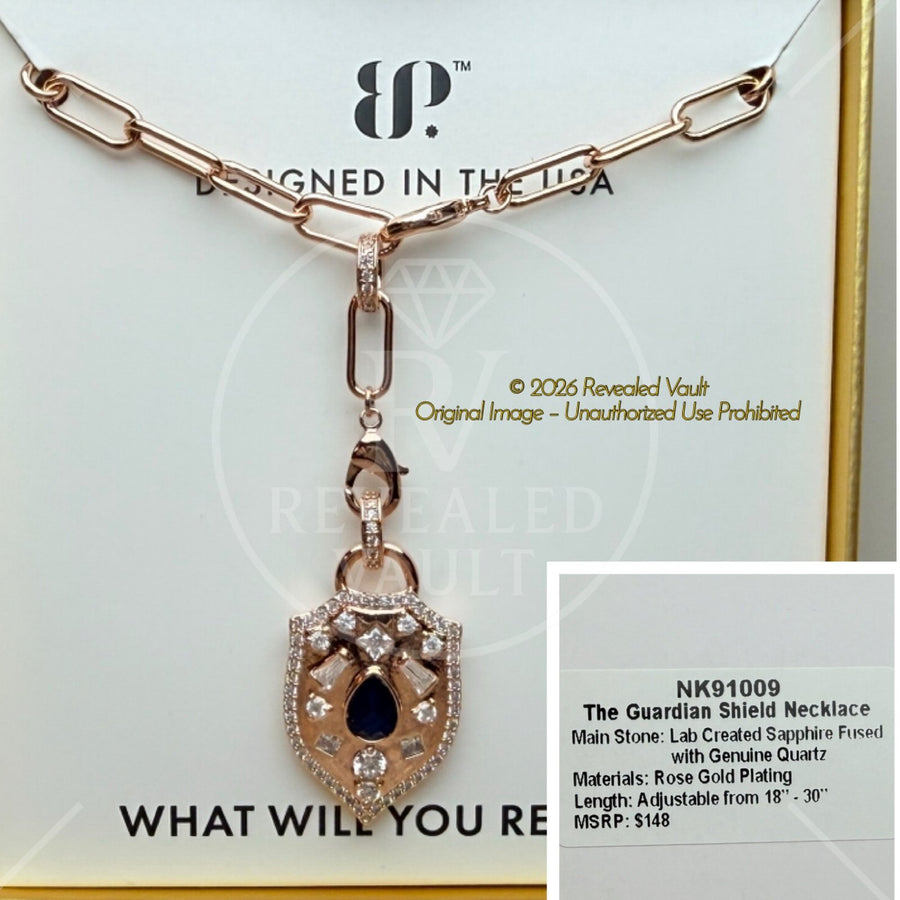 The Guardian Shield Necklace - Gem Society Spring 2026