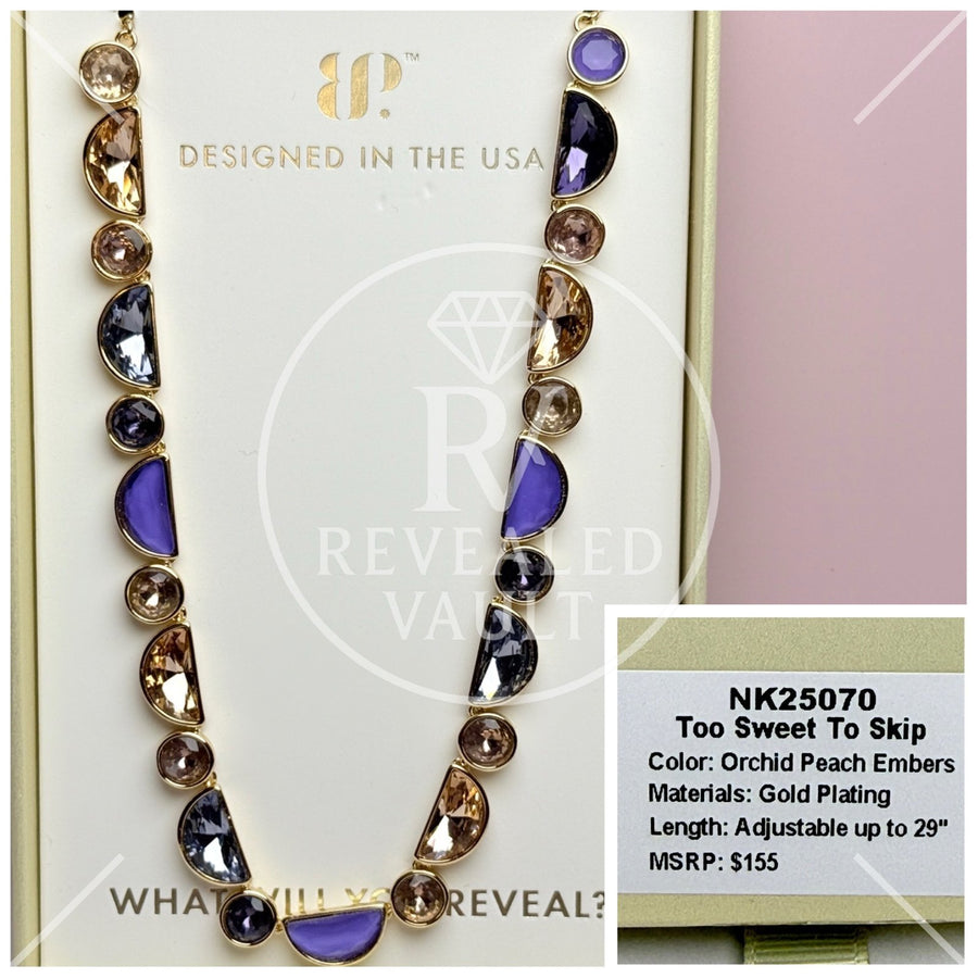 Too Sweet to Skip - Orchid Peach Embers - Holiday Jewel Candy