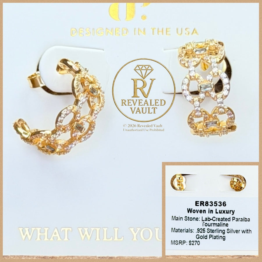 Woven In Luxury - Sterling Club Vermeil