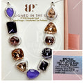 Delectably Shaped Rare Unicorn - Orchid Peach Embers - Holiday Jewel Candy