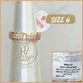 Classic Details Band - Size 6 - Sterling Club Vermeil