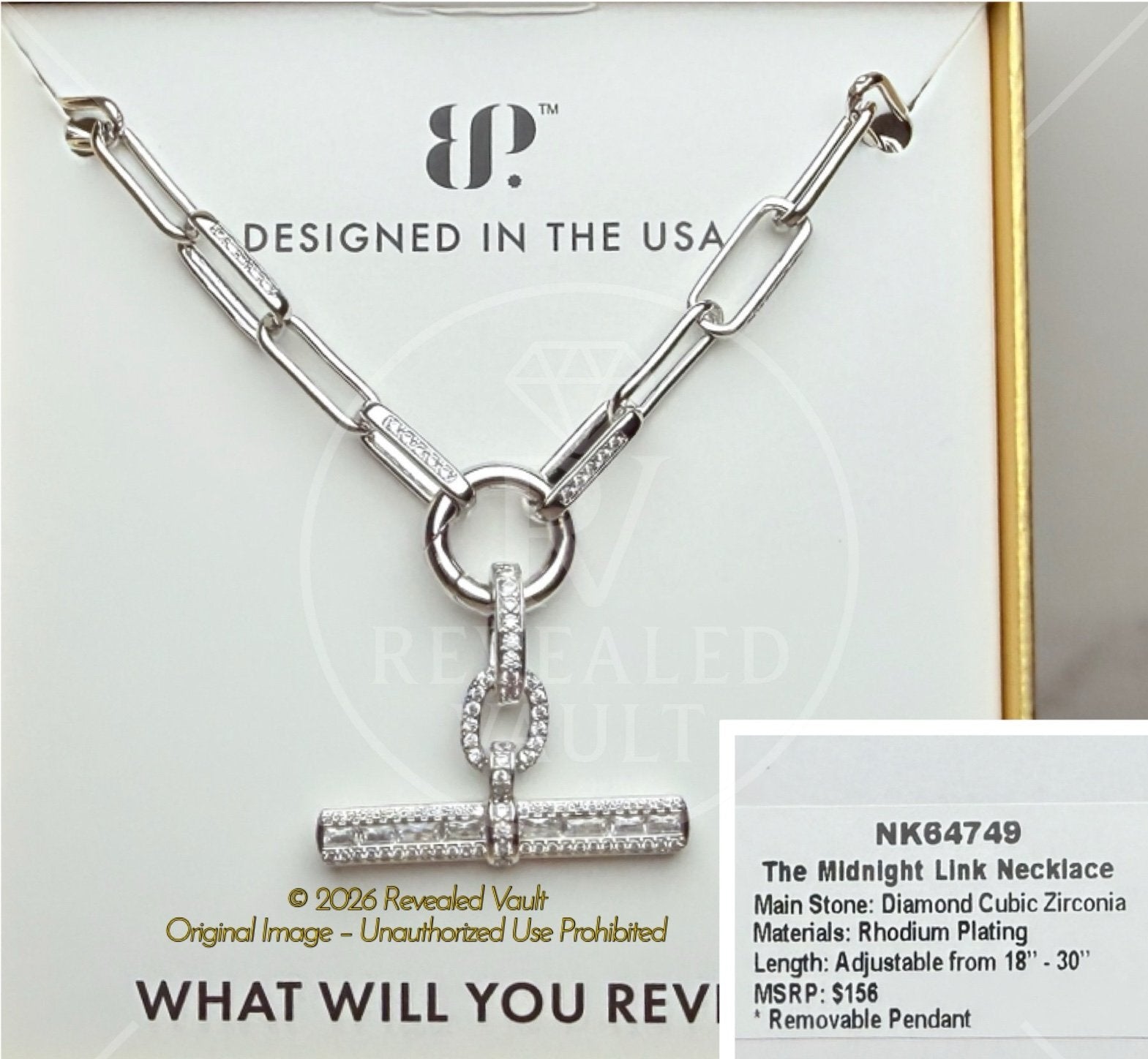 The Midnight Link Necklace - Gem Society Spring 2026