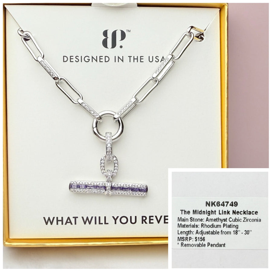 The Midnight Link Necklace - Gem Society Spring 2026