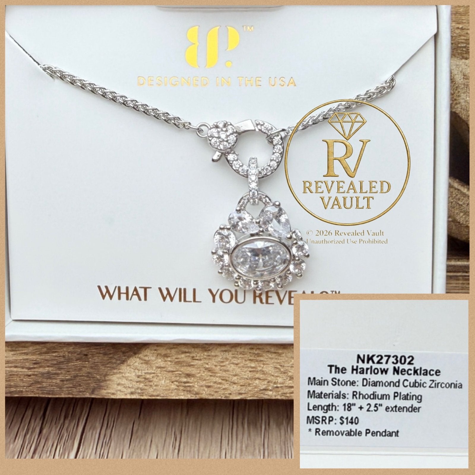 The Harlow Necklace - April Birthday 2026