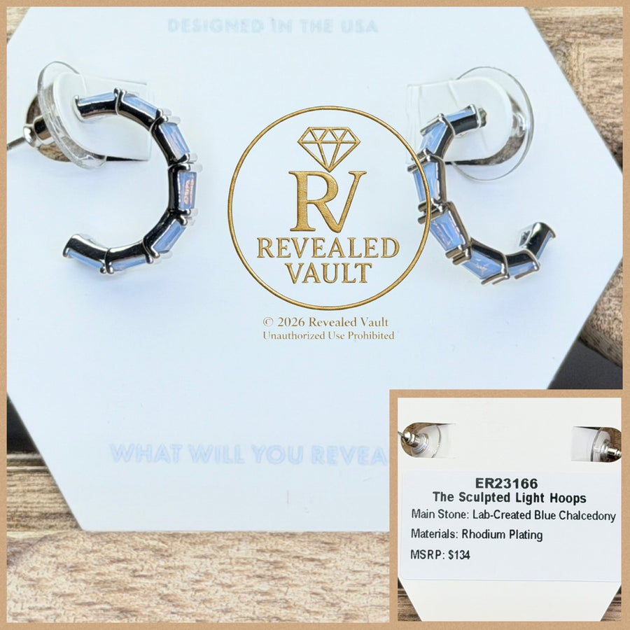 The Sculpted Light Hoops - OG