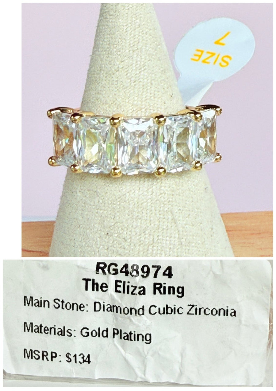 The Eliza Ring - Size 7 - April Birthday 2025